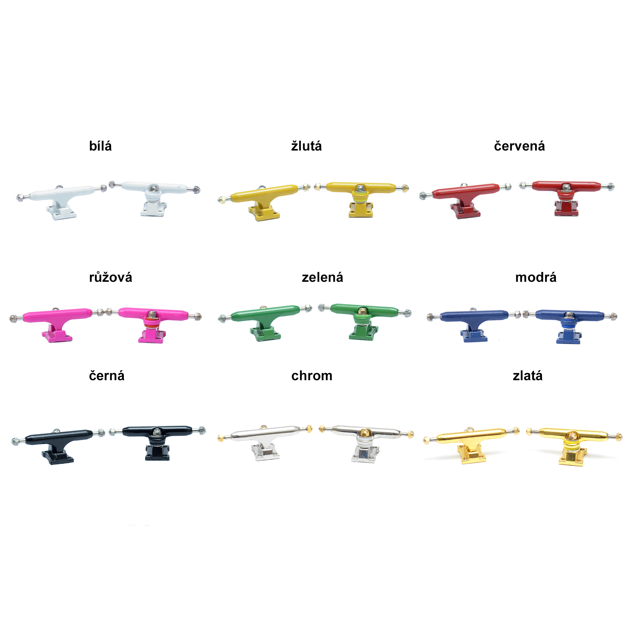 Trucky Solid axle 32mm - chrom