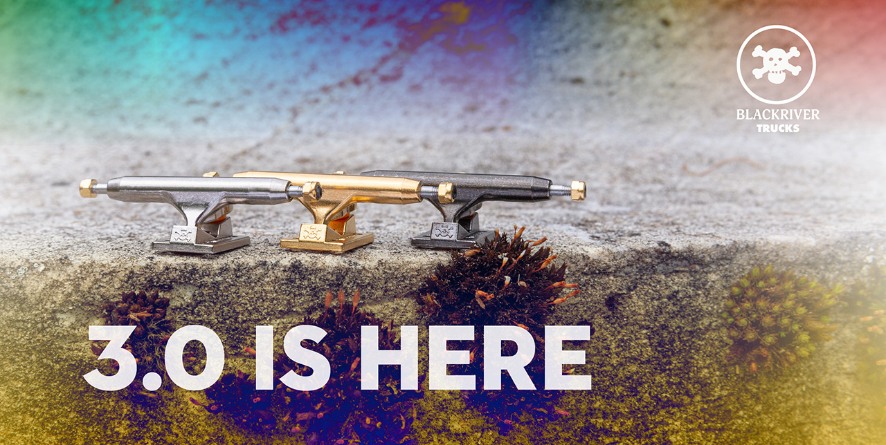 Blackriver Trucks 3.0 - 32mm zlatá/zlatá