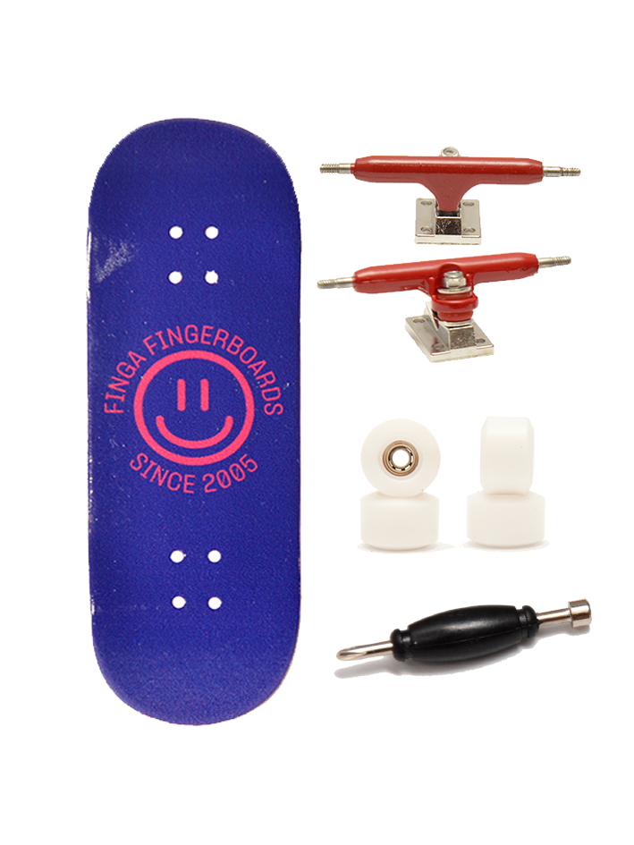 Finga dřevěný fingerboard profesionální - Design - Happy since 2005