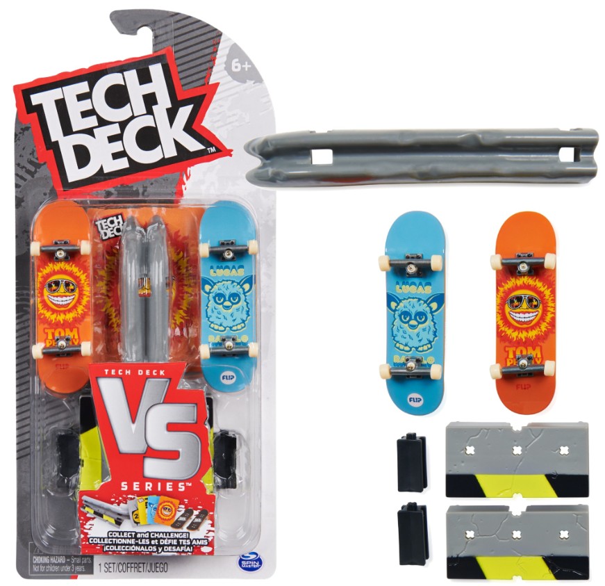 Tech Deck - Dvojbalení s překážkou - Flip