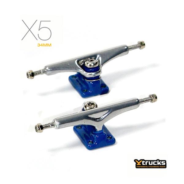 Ytrucks X5 - chrom/modrá