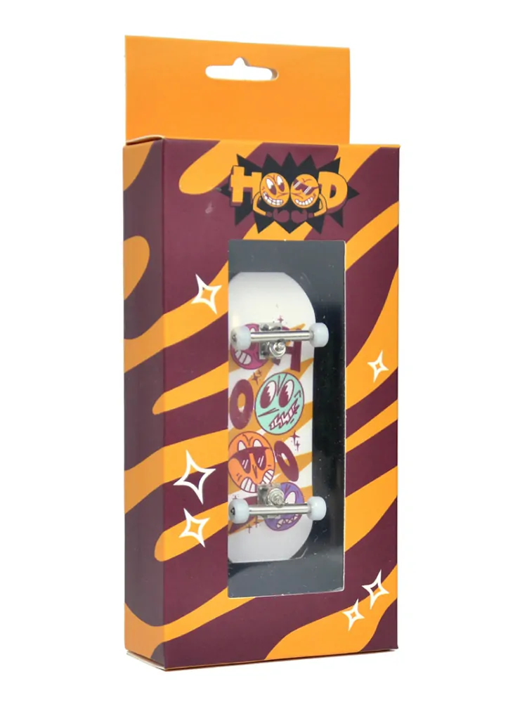 HOOD dřevěný fingerboard - Heads 34mm