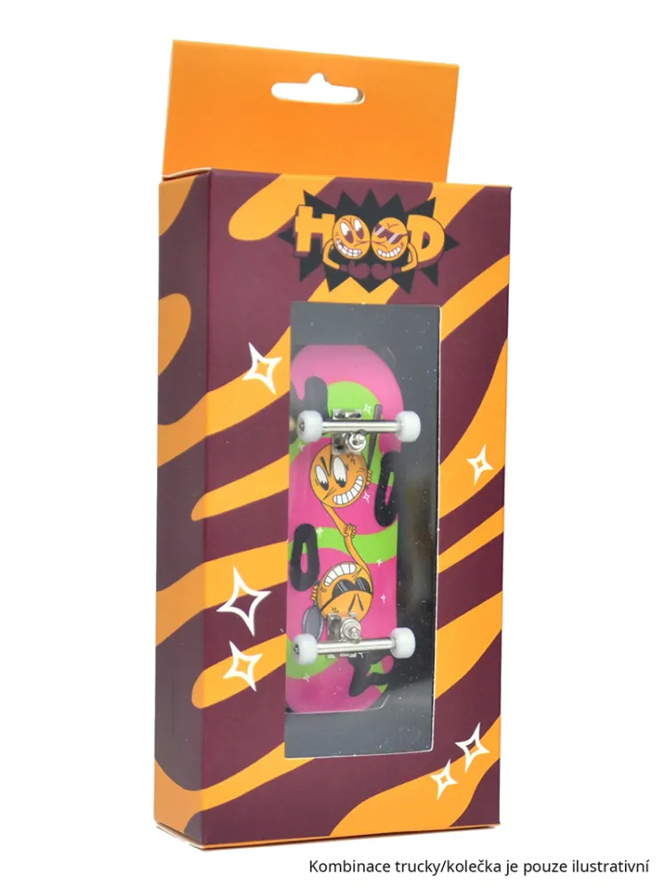 HOOD dřevěný fingerboard - Handshake 32mm