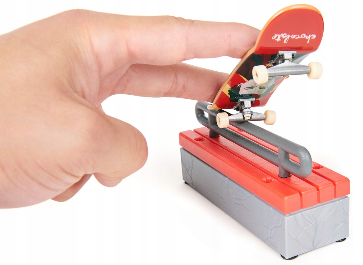 Tech Deck - Dvojbalení s překážkou - Chocolate