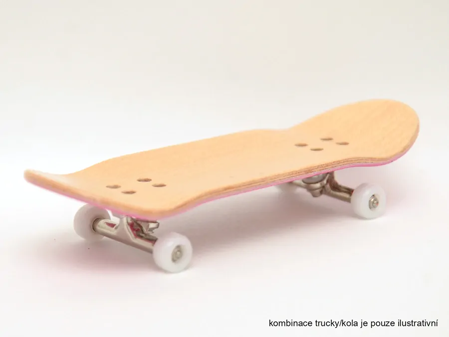 HOOD komplet - Logo - magenta 32mm