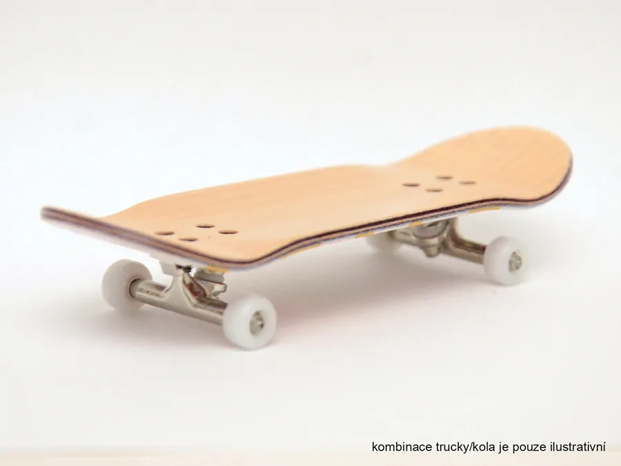 HOOD dřevěný fingerboard - Heads 32mm