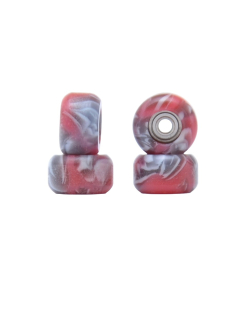 Fingerboard kolečka Swirl - červená
