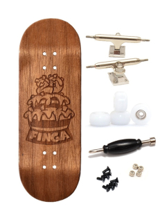 Finga dřevěný fingerboard - Finga 20 Slim - ořech