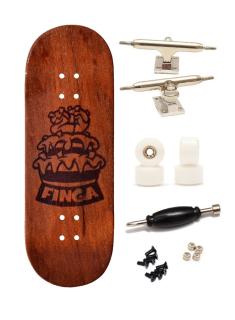 Finga dřevěný fingerboard profesionální - Finga 20 Slim - švestka