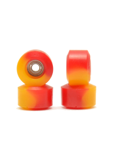 R-wheels - Crusher 65D - žlutá/červená