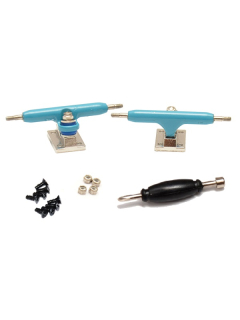 Fingerboard trucky Solid axle III 32mm - tyrkysová