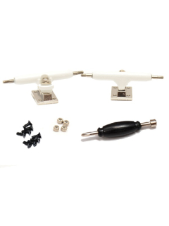 Fingerboard trucky Solid axle III 32mm - bílá