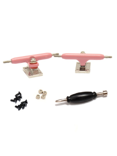 Fingerboard trucky Solid axle III 32mm - růžová