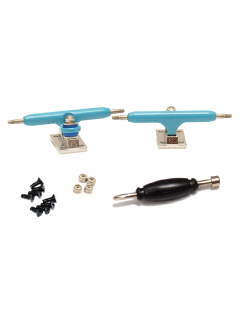 Fingerboard trucky Solid axle III 34mm - tyrkysová