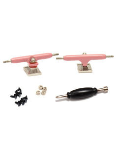 Fingerboard trucky Solid axle III 34mm - růžová