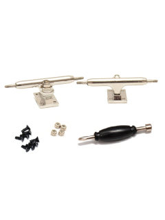 Fingerboard trucky Solid axle III 34mm - stříbrná