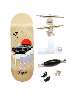 Finga dřevěný fingerboard - Design - Lowrider