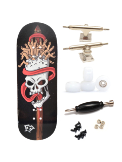 Finga dřevěný fingerboard - Design - Totem