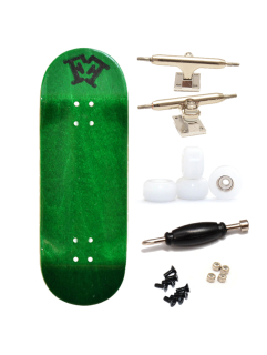 Finga dřevěný fingerboard - Minilogo - zelená