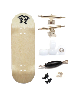 Finga dřevěný fingerboard - Minilogo - přírodní