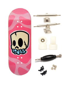 Finga dřevěný fingerboard profesionální - Design - Skull crusher 34mm