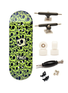 Finga dřevěný fingerboard profesionální - Design - Skull invasion