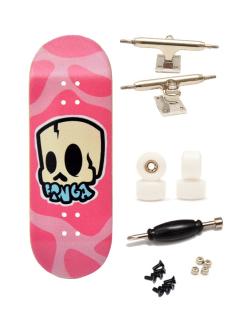 Finga dřevěný fingerboard profesionální - Design - Skull crusher