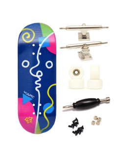 Finga dřevěný fingerboard profesionální - Design - Yuwac geometry34mm